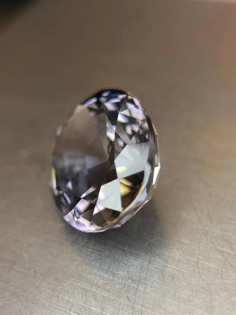 Natural Untreated Tanzanite 9.2 carats in Classic Oval Step Cut — view 5